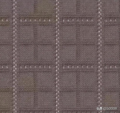 都是棒針編織的精品花樣,很實用建議收藏