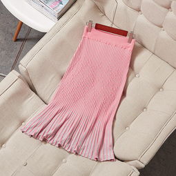 施悅名 精品女裝早春新款喇叭袖壓褶針織衫包臀魚尾裙套裝