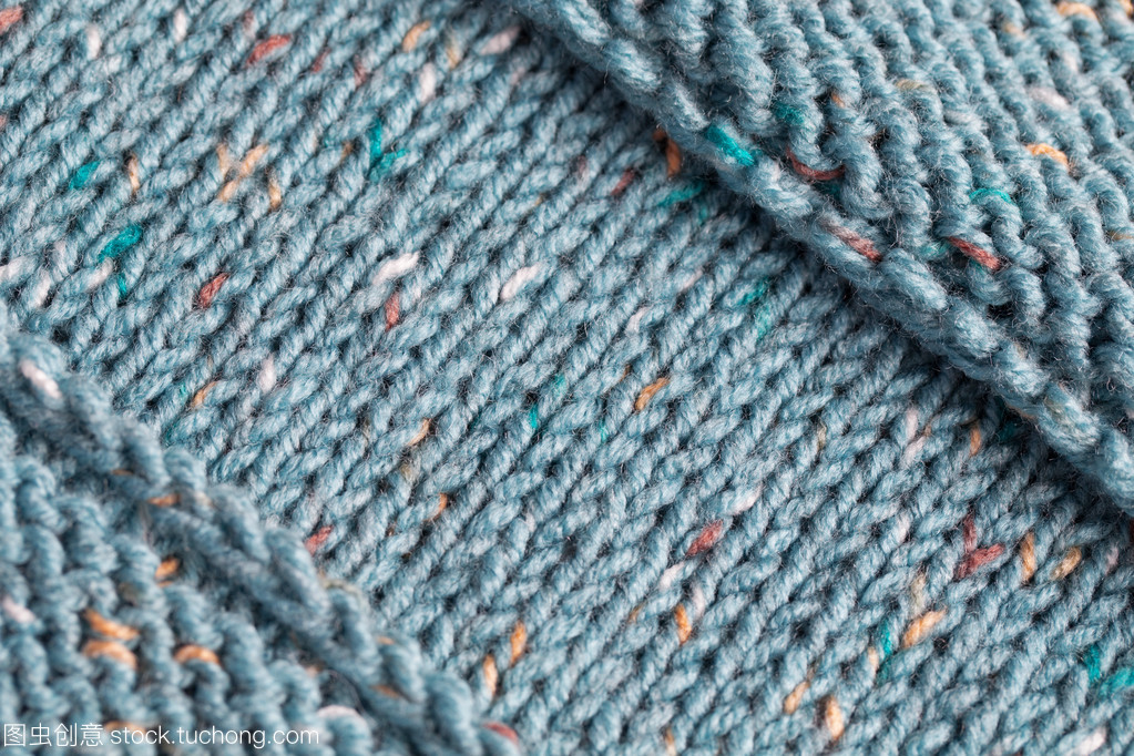 正面和側面拉鏈針織的毯子